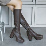 日本製 ストレッチロングブーツ 晴雨兼用 美脚 | SHOE FANTASY | 詳細画像20 