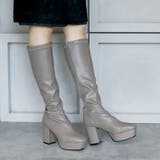 日本製 ストレッチロングブーツ 晴雨兼用 美脚 | SHOE FANTASY | 詳細画像27 