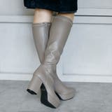 日本製 ストレッチロングブーツ 晴雨兼用 美脚 | SHOE FANTASY | 詳細画像28 