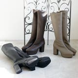 日本製 ストレッチロングブーツ 晴雨兼用 美脚 | SHOE FANTASY | 詳細画像3 