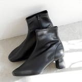 日本製 ストレッチスクエアショートブーツ ストレッチブーツ | SHOE FANTASY | 詳細画像11 