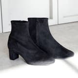 日本製 ストレッチスクエアショートブーツ ストレッチブーツ | SHOE FANTASY | 詳細画像25 