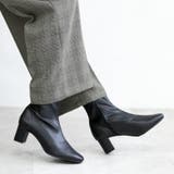 日本製 ストレッチスクエアショートブーツ ストレッチブーツ | SHOE FANTASY | 詳細画像13 