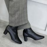 日本製 ストレッチスクエアショートブーツ ストレッチブーツ | SHOE FANTASY | 詳細画像17 
