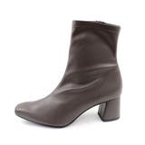 22AW 秋冬新作 日本製 ストレッチ ブーツ ショートブーツ 6cmヒール  | SHOE FANTASY | 詳細画像7 