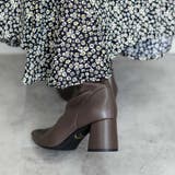 22AW 秋冬新作 日本製 ストレッチ ブーツ ショートブーツ 6cmヒール  | SHOE FANTASY | 詳細画像26 
