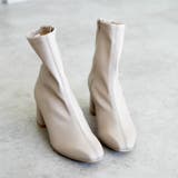22AW 秋冬新作 日本製 ストレッチ ブーツ ショートブーツ 6cmヒール  | SHOE FANTASY | 詳細画像28 