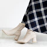 22AW 秋冬新作 日本製 ストレッチ ブーツ ショートブーツ 6cmヒール  | SHOE FANTASY | 詳細画像30 