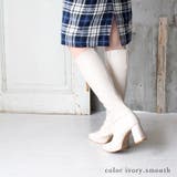 22AW 秋冬新作 日本製 ストレッチロングブーツ 7.5cmヒール  | SHOE FANTASY | 詳細画像15 