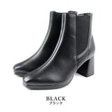 black | 日本製 サイドゴアショートブーツ 晴雨兼用 | SHOE FANTASY