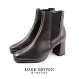 darkbrown | 日本製 サイドゴアショートブーツ 晴雨兼用 | SHOE FANTASY
