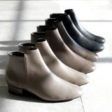 日本製 シンプルショートブーツ 晴雨兼用 | SHOE FANTASY | 詳細画像10 