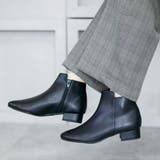 日本製 シンプルショートブーツ 晴雨兼用 | SHOE FANTASY | 詳細画像23 
