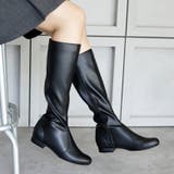 日本製 ストレッチロングブーツ 2.0cmヒール | SHOE FANTASY | 詳細画像18 