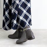 ラウンドトゥショートブーツ 3cmヒール シンプル | SHOE FANTASY | 詳細画像20