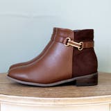 ラウンドトゥショートブーツ 3cmヒール シンプル | SHOE FANTASY | 詳細画像24