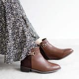 ラウンドトゥショートブーツ 3cmヒール シンプル | SHOE FANTASY | 詳細画像25