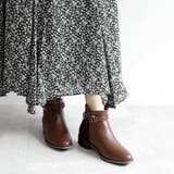 ラウンドトゥショートブーツ 3cmヒール シンプル | SHOE FANTASY | 詳細画像26