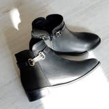 ラウンドトゥショートブーツ 3cmヒール シンプル | SHOE FANTASY | 詳細画像9