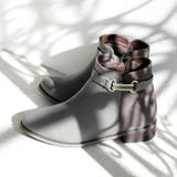 ラウンドトゥショートブーツ 3cmヒール シンプル | SHOE FANTASY | 詳細画像16