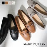 日本製 スクエアビットローファー ローヒール | SHOE FANTASY | 詳細画像1 