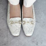 日本製 スクエアビットローファー ローヒール | SHOE FANTASY | 詳細画像33 