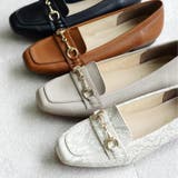 日本製 スクエアビットローファー ローヒール | SHOE FANTASY | 詳細画像10 