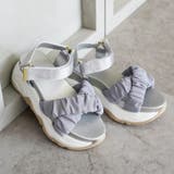 チュール クロスベルト スポーツサンダル スポサン 厚底 | SHOE FANTASY | 詳細画像30 