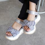 チュール クロスベルト スポーツサンダル スポサン 厚底 | SHOE FANTASY | 詳細画像32 