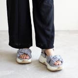チュール クロスベルト スポーツサンダル スポサン 厚底 | SHOE FANTASY | 詳細画像35 