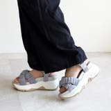 チュール クロスベルト スポーツサンダル スポサン 厚底 | SHOE FANTASY | 詳細画像37 