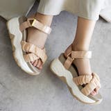 チュール クロスベルト スポーツサンダル スポサン 厚底 | SHOE FANTASY | 詳細画像40 
