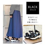 サテンリボン スポーツサンダル スポサン 厚底 | SHOE FANTASY | 詳細画像12 