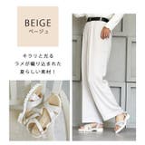 日本製 クロスベルト カジュアル サンダル ローヒール ぺたんこ | SHOE FANTASY | 詳細画像12 