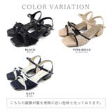 日本製 グログランリボン付き シャギーチュール サンダル | SHOE FANTASY | 詳細画像2