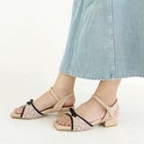 日本製 グログランリボン付き シャギーチュール サンダル | SHOE FANTASY | 詳細画像32