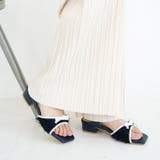 日本製 グログランリボン付き シャギーチュール サンダル | SHOE FANTASY | 詳細画像36