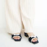 日本製 グログランリボン付き シャギーチュール サンダル | SHOE FANTASY | 詳細画像37