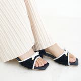 日本製 グログランリボン付き シャギーチュール サンダル | SHOE FANTASY | 詳細画像39