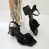 日本製 グログランリボン付き シャギーチュール サンダル | SHOE FANTASY | 詳細画像22