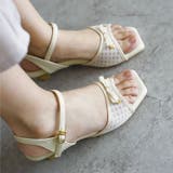 日本製 グログランリボン チュール レース サンダル | SHOE FANTASY | 詳細画像32 