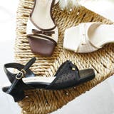 日本製 グログランリボン チュール レース サンダル | SHOE FANTASY | 詳細画像18 