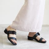 日本製 グログランリボン ダブルベルト ミュール サンダル | SHOE FANTASY | 詳細画像26