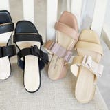 日本製 グログランリボン ダブルベルト ミュール サンダル | SHOE FANTASY | 詳細画像16