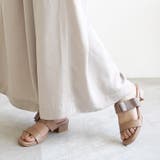 日本製 グログランリボン ダブルベルト ミュール サンダル | SHOE FANTASY | 詳細画像43