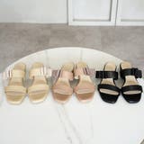 日本製 グログランリボン ダブルベルト ミュール サンダル | SHOE FANTASY | 詳細画像18