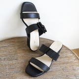 日本製 グログランリボン ダブルベルト ミュール サンダル | SHOE FANTASY | 詳細画像21