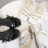日本製 ダブルリボン ストラップ サンダル 痛くない 柔らかい | SHOE FANTASY | 詳細画像14