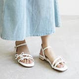 日本製 ダブルリボン ストラップ サンダル 痛くない 柔らかい | SHOE FANTASY | 詳細画像29