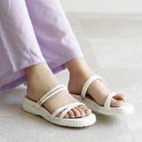 日本製 カジュアル 2way ベルト サンダル ローヒール ぺたんこ | SHOE FANTASY | 詳細画像37 